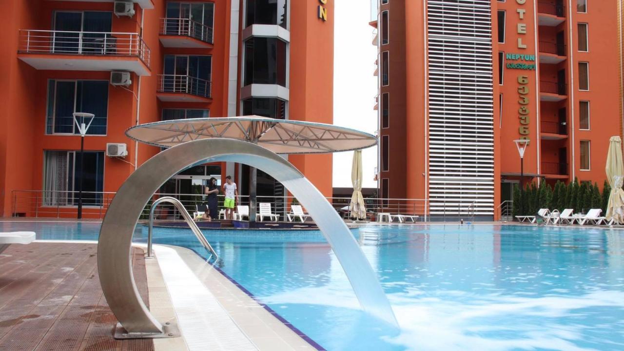Hotel Neptun Kvariati Exteriör bild
