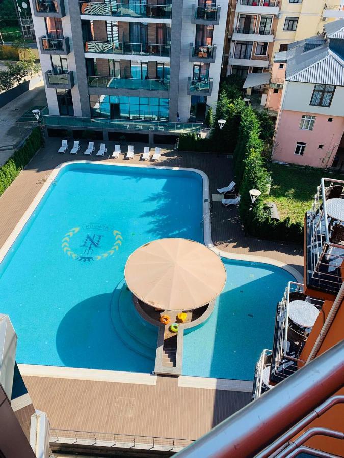 Hotel Neptun Kvariati Exteriör bild